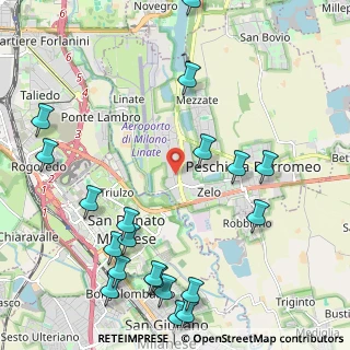 Mappa Via Lirone, 20068 Milano MI, Italia (2.812)