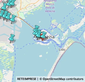 Mappa Fondamenta Zattere, 30123 Venezia VE, Italia (5.65647)