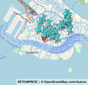 Mappa Fondamenta Zattere, 30123 Venezia VE, Italia (0.779)