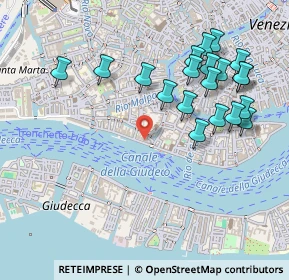 Mappa Fondamenta Zattere, 30123 Venezia VE, Italia (0.5325)