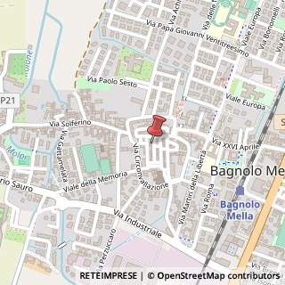 Mappa Piazza Giuseppe Garibaldi, 8, 25021 Bagnolo Mella, Brescia (Lombardia)