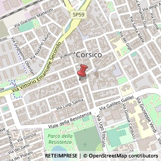 Mappa Via Giuseppe Garibaldi, 63, 20094 Corsico, Milano (Lombardia)