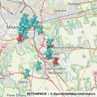 Mappa SP ex Strada Statale 415 Paullese, 20097 San Donato Milanese MI, Italia (4.617)