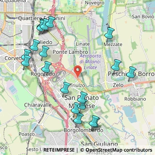 Mappa SP ex Strada Statale 415 Paullese, 20097 San Donato Milanese MI, Italia (2.6045)