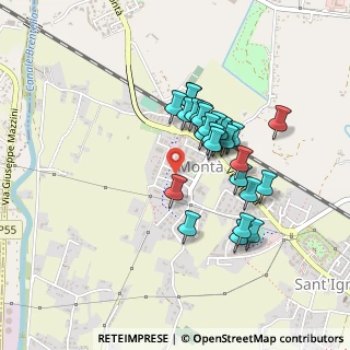 Mappa Via Cardinale Guglielmo Massaja, 35136 Padova PD, Italia (0.35862)