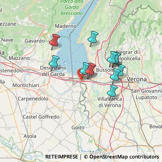 Mappa Via 11 Settembre, 37019 Peschiera del Garda VR, Italia (11.59167)