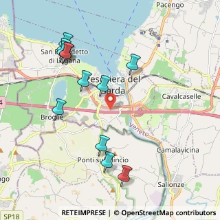Mappa Via 11 Settembre, 37019 Peschiera del Garda VR, Italia (2.205)