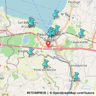 Mappa Via 11 Settembre, 37019 Peschiera del Garda VR, Italia (2.02818)