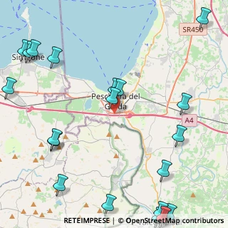 Mappa Via 11 Settembre, 37019 Peschiera del Garda VR, Italia (6.4155)