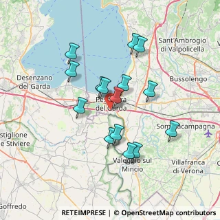 Mappa Via 11 Settembre, 37019 Peschiera del Garda VR, Italia (6.34533)