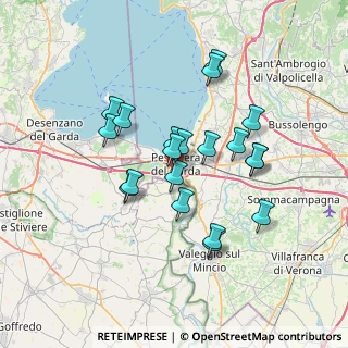 Mappa Via 11 Settembre, 37019 Peschiera del Garda VR, Italia (6.085)