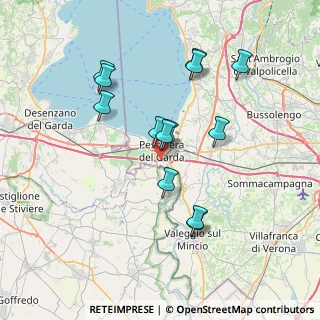 Mappa Via 11 Settembre, 37019 Peschiera del Garda VR, Italia (6.78462)