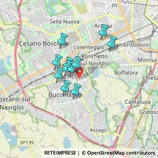 Mappa Via Caravaggio, 20090 Buccinasco MI, Italia (1.28909)