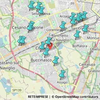 Mappa Via Caravaggio, 20090 Buccinasco MI, Italia (2.486)