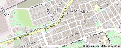 Mappa Corsico