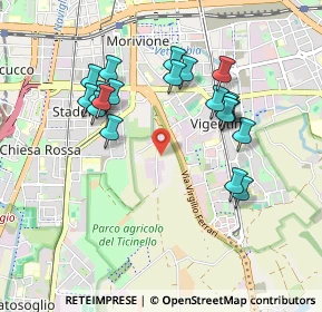 Mappa Via Campazzino, 20141 Milano MI, Italia (0.891)
