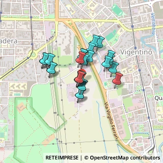 Mappa Via Campazzino, 20141 Milano MI, Italia (0.31154)