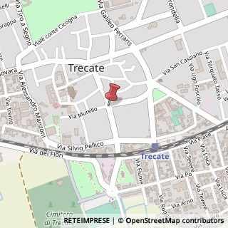 Mappa Via mazzini giuseppe 47, 28069 Trecate, Novara (Piemonte)