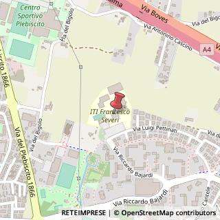Mappa Via Luigi Pettinati, 46, 35129 Padova, Padova (Veneto)