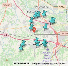 Mappa Via Val di Stava, 37060 Sona VR, Italia (3.45929)