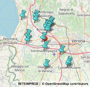 Mappa Via Val di Stava, 37060 Sona VR, Italia (6.432)