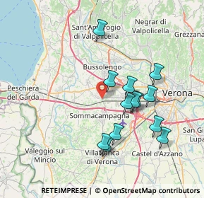 Mappa Via Val di Stava, 37060 Sona VR, Italia (6.82308)