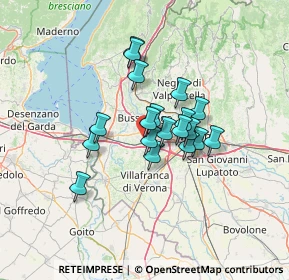 Mappa Via Val di Stava, 37060 Sona VR, Italia (9.47316)