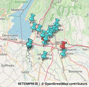 Mappa Via Val di Stava, 37060 Sona VR, Italia (9.45)