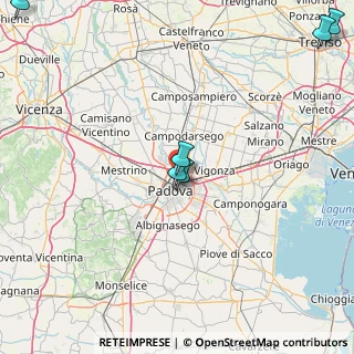Mappa Via S. Giuseppe Cottolengo, 35133 Padova PD, Italia (45.01083)