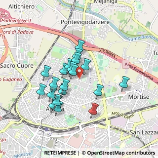 Mappa Via Lando Marco, 35133 Padova PD, Italia (0.74)