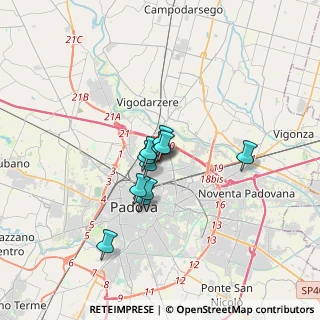 Mappa Via Lando Marco, 35133 Padova PD, Italia (2.12727)
