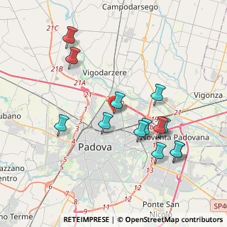 Mappa Via Lando Marco, 35133 Padova PD, Italia (3.9)