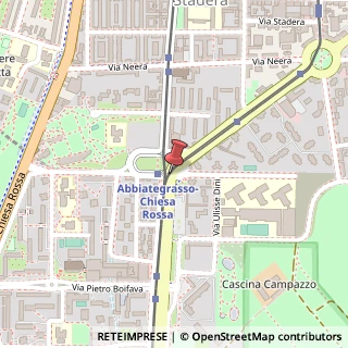 Mappa Piazza Abbiategrasso,  15, 20142 Milano, Milano (Lombardia)