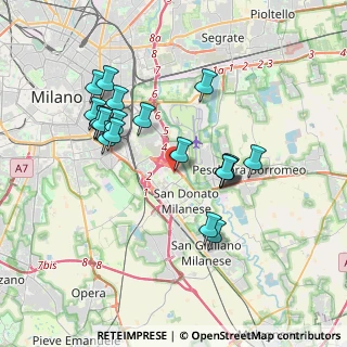Mappa Via John Fitzgerald Kennedy, 20097 San Donato Milanese MI, Italia (3.51)