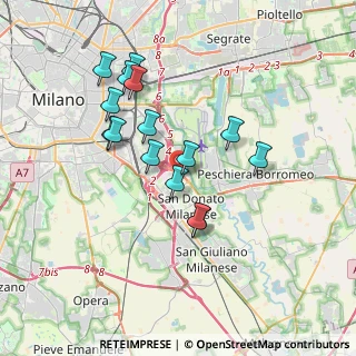 Mappa Via John Fitzgerald Kennedy, 20097 San Donato Milanese MI, Italia (3.26467)