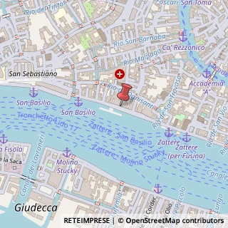 Mappa Sestiere Dorsoduro, 1408, 30123 Venezia, Venezia (Veneto)
