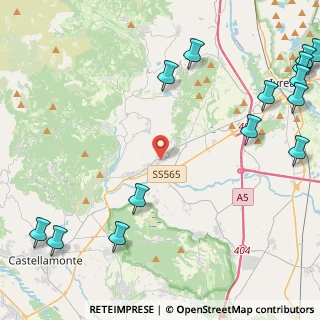 Mappa Via Maggiore G. Presbitero, 10010 Parella TO, Italia (6.68214)
