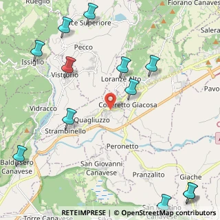 Mappa Via Maggiore G. Presbitero, 10010 Parella TO, Italia (3.05917)