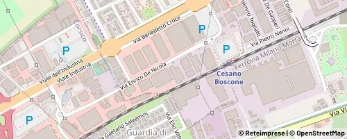 Mappa Cesano Boscone