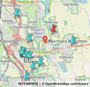 Mappa Via Walter Tobagi, 20068 Peschiera Borromeo MI, Italia (2.35417)