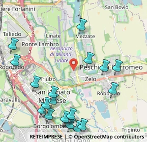 Mappa Via Walter Tobagi, 20068 Peschiera Borromeo MI, Italia (2.6865)