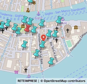 Mappa Rio Terrà Catecumeni, 30123 Venezia VE, Italia (0.13)