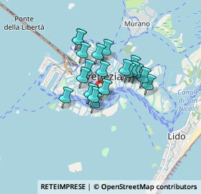Mappa Rio Terrà Catecumeni, 30123 Venezia VE, Italia (1.1665)