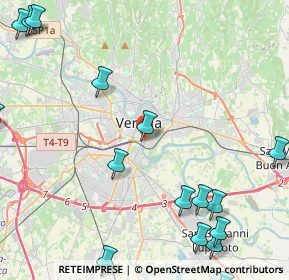 Mappa Via Giuseppe Maggi, 37122 Verona VR, Italia (6.48294)