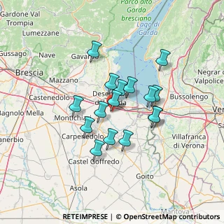 Mappa Via Edmundo de amicis, 25017 Lonato del Garda BS, Italia (10.645)