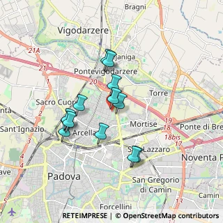 Mappa Via Carlo Bettella, 35133 Padova PD, Italia (1.49846)