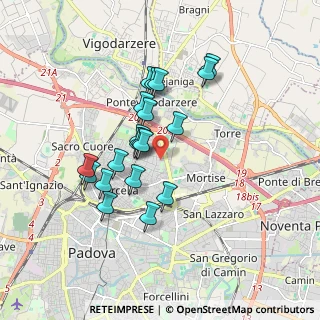 Mappa Via Carlo Bettella, 35133 Padova PD, Italia (1.4735)