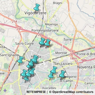 Mappa Via Carlo Bettella, 35133 Padova PD, Italia (2.52778)
