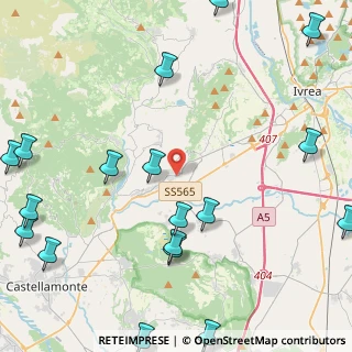 Mappa Via Francesco Carandini, 10010 Parella TO, Italia (6.32722)