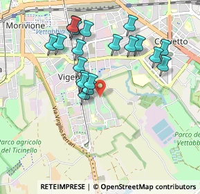 Mappa Via Piero Bottoni, 20141 Milano MI, Italia (0.9125)